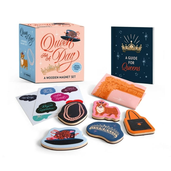 This Is a Book for People Who Love: Queen for a Day : A Wooden Magnet Set (Paperback)