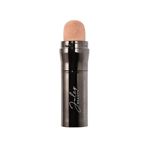 Base de maquillaje Julep Cushion Complexion de media - Shell | cubre ilumina y unifica el tono de la piel | Aplicador de almohadillas portátil | Ácido Hialurónico Vitamina B5 y E
