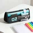 thumbnail image 4 of Estuche para lápices Cyber Functional Cabin | Estuche escolar de gran capacidad para niños | Organizador de papelería multifuncional con compartimentos para bolígrafos, marcadores y objetos pequeños, 4 of 7