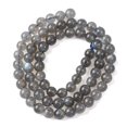 thumbnail image 6 of Natural Labradorite Round Bead Strands Grade AA 6mm Hole: 1mm about 66pcs/strand 15.5 inch, 6 of 7