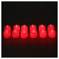 Set of 12 LED Flickering Candles Flameless Tea Light Battery Operated