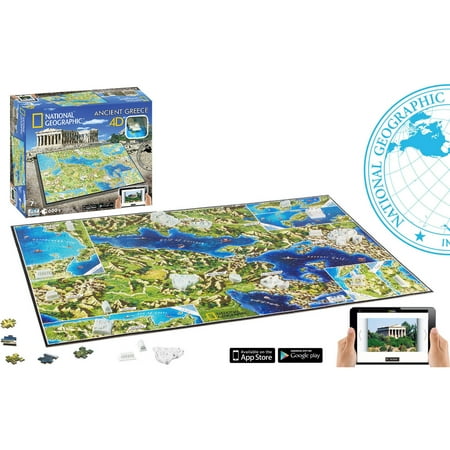 4D National Geographic Ancient Greece Jigsaw Puzzle