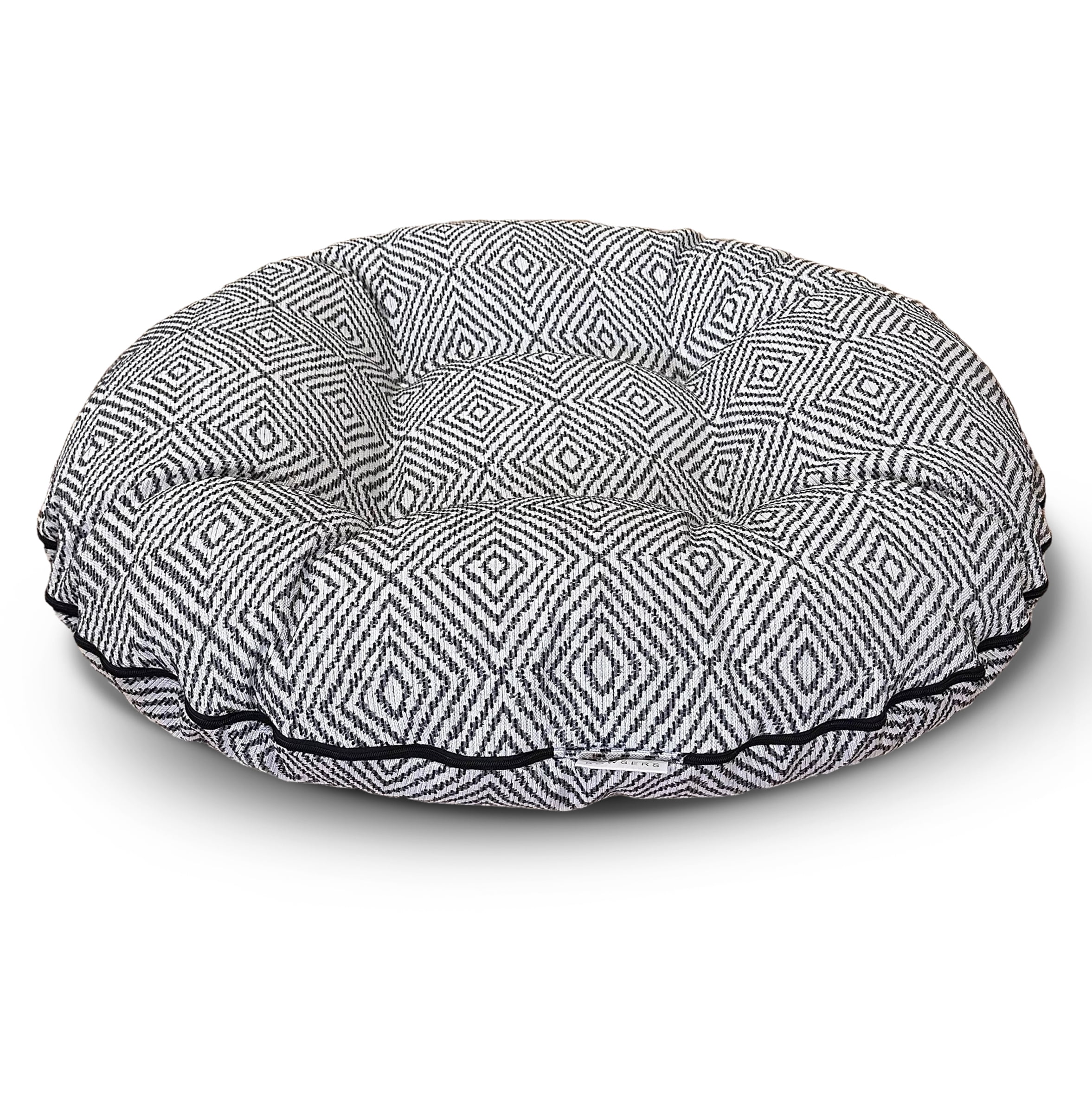 Bessie and Barnie Signature Diamondback Shag Extra Plush Faux Fur Bagel Pet/ Dog Bed