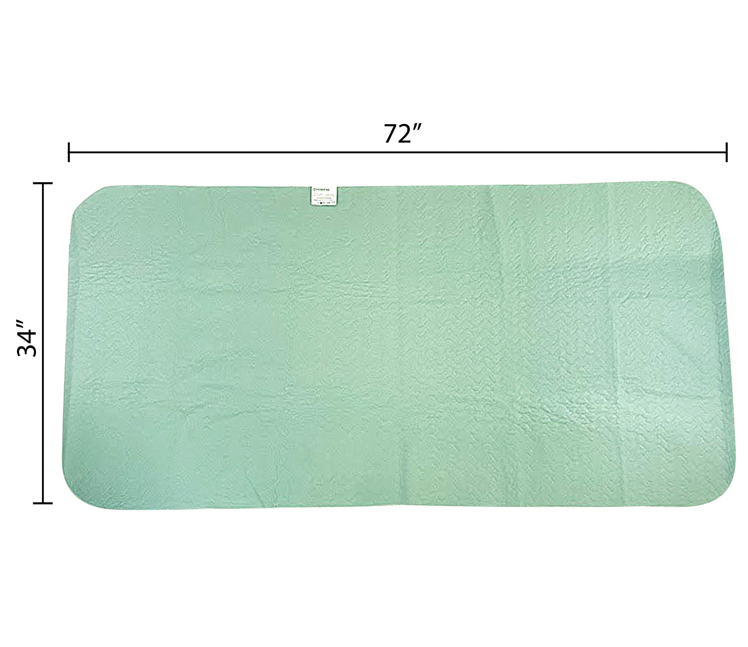 PUREgrace Tencel Reusable Waterproof Bed Pad 36 x 24 Bedwetting Incontinence M