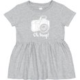 thumbnail image 3 of Inktastic Camera Oh Snap Girls Baby Dress, 3 of 5