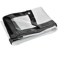 thumbnail image 3 of 2m X 2m Tarpaulin Waterproof Heavy Duty - Transparent Tarp Sheet, 3 of 5