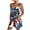 #26_White, variant on Women's 2025 Patriotic Romper - Cotton-Linen Adjustable Strap Jumpsuit, Loose Fit American Flag Short Overalls for 4th of July (Casual & Festive)