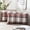 Plaid Ferme Rouge, variante sur Housses de Coussin Gris Crème à Pois 18x18 Ensemble de 2 Design Bohème Coussins à Pois Modernes Tendance Imprimé Extérieur Décoratif Taie d'Oreiller Carrée en Lin pour Canapé Lit