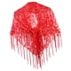 thumbnail image 2 of Envoltura Chal Mujer Yinane Chal Nupcial Con Lentejuelas Capa Noche Rojo, 2 of 7