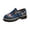 Blue, variant on Women's Mary Jane Walking Shoes, Buckle Chunky Platform Loafers, Floral Embroidery Lug Sole Outdoor Campus Daily Work Shoes Blue