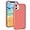 Coral, variant on Compatible with iPhone 11 Case (6.1"), [Drop Protection] [Anti-Scratch] Shockproof Liquid Silicone Anti-Fingerprint Cover with Microfiber Lining Phone Case, Coral