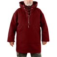 thumbnail image 1 of Men\'s Pullover Woolen Hooded Sweatshirt Mid-length Super Soft Hoodies Winter Top zhangyuxiang LED, 1 of 2