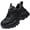 Black, variant on AUXDIQ Safety Trainers Women Steel Toe Cap Trainers Lightweight Work Shoes Comfy Industrial Sneakers Construction Work Boots