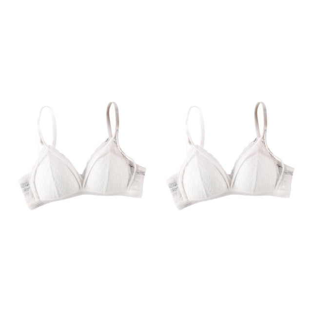 Sonducket Sujetador sin aros para mujer, lencería de realce, sujetador de copa de tres esquinas, ropa interior transpirable, Bralette íntimo Type4 NO4