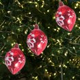 thumbnail image 5 of LanSuare 6Pcs Christmas Irregular Ball Hanging Ornaments, Red White Shatterproof Abnormal Pendant, Suitable for Porch, Wall, Indoor Home Decor, Front Entry, Christmas Tree Decor, 5 of 6