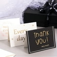 thumbnail image 4 of ZPAQI 20pcs Thank You Cards Bronzing for Wish Blessing Card with Envelope Valentine's Day Father's Day Greeting Card, 4 of 21