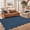 8x10ft Navy Blue, variant on 8 x 10 ft Washable Area Rug, Modern Scalloped Rug, Soft Non Slip Non Shedding Stain Resistant Rug for Living Room Bedroom Dining Room - Green