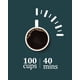 thumbnail image 2 of Historyli Cafetera comercial de acero inoxidable de 18 l,grande,con aislamiento de doble pared,preparación rápida,90 tazas., 2 of 7