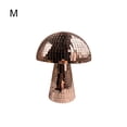 thumbnail image 4 of Moyic de hongo con superficie de espejo Retro para oficina, bola de discoteca portátil para Club, decoración brillante para suelo y escritorio Decoración del hogar Oro rosa METRO Moyic HA084625-07, 4 of 6
