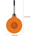 thumbnail image 3 of Housse de Protection Soft Silicone Case pour AirTags Localisation Tracker, Protecteur d'Accessoires Intelligents avec Porte-Clés Anti-Perte, 3 of 7
