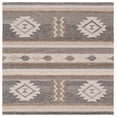 thumbnail image 2 of Safavieh Ebony Rishi Southwestern Area Rug, Brown/Gray, 6' x 6' Square, 2 of 9