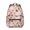 Poodle and Flowers, variant on Chihuahua and Floral Red Pattern Backpack for School, Cute School Bag with Adjustable Shoulder Straps and Padded Back, 15.3"x11"x7.1"
