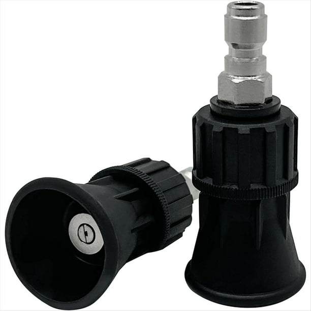 Paquete de 2 Boquillas para Hidrolavadora de 40 Grados, Orificio 4.0, Protector de Boquilla con Conector Rápido de 1/4 de Pulgada.