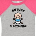thumbnail image 4 of Inktastic Future Electrician for Boy Boys Baby Bodysuit, 4 of 5