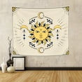 thumbnail image 5 of PBOBRIICH Boho Sun and Moon Tapestry Wall Hanging,Bohemian Vintage for Dorm Living Room Bedroom Decor, 5 of 5