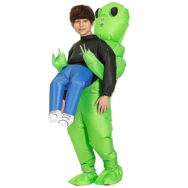 Traje inflable alienígena Disfraz inflable monstruo alienígena (hy)