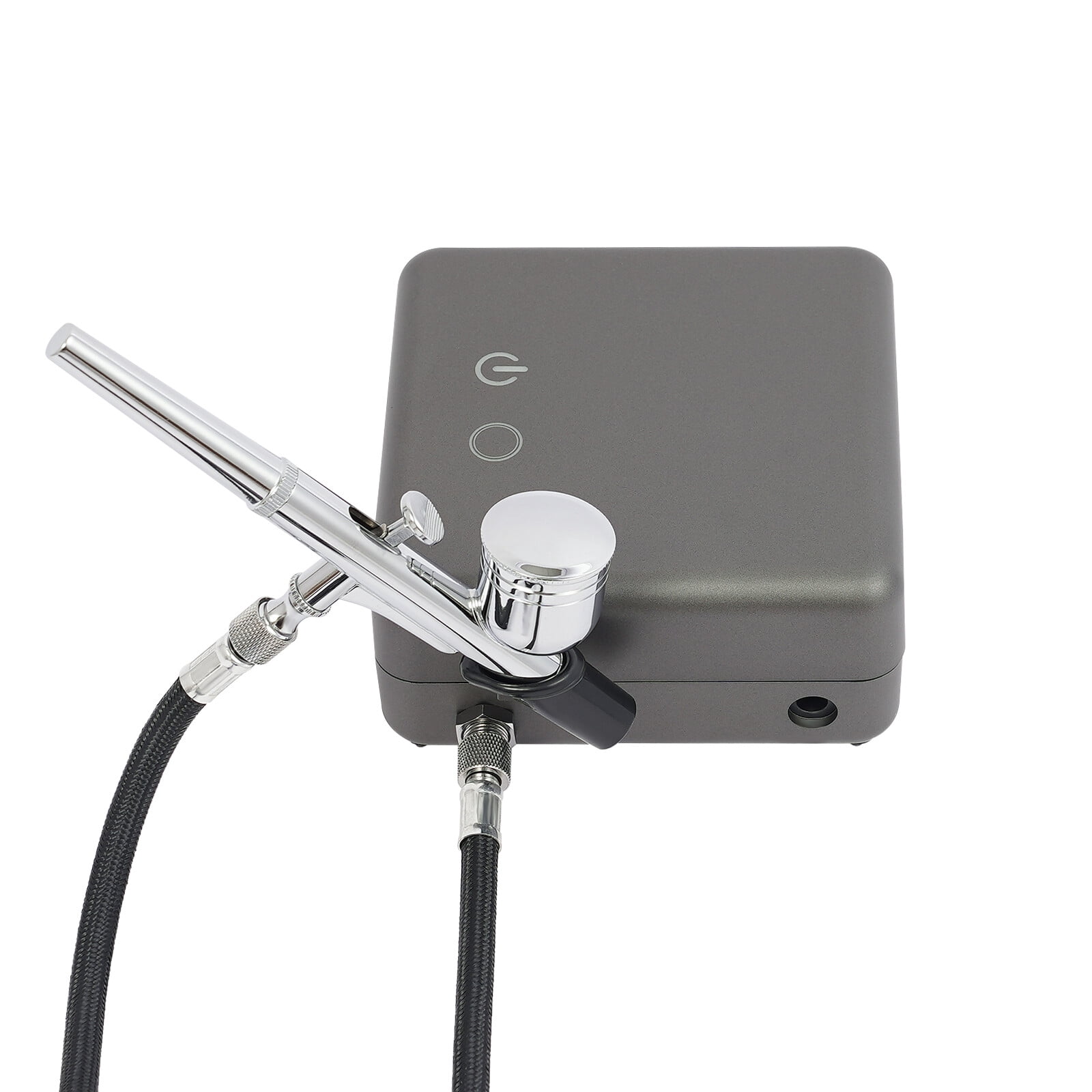 Airbrush Kit, T200K Portable Airbrush Set with Adjustable Airflow, Compact Spray Gun for Liquid Paints, Perfect for Hobbyists, Makeup Artists