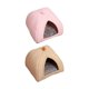 thumbnail image 1 of 2 casas cálidas para gatos, tienda para perros, nido, almohadilla lavable extraíble, parte inferior suave antideslizante, S Marrón jinwen peluche perros cama gato, 1 of 8