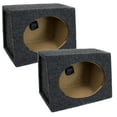 thumbnail image 2 of QPower 6 x 9 Inch Car Audio Speaker Box Enclosures, Speaker Boxes Pair (4 Pack), 2 of 9