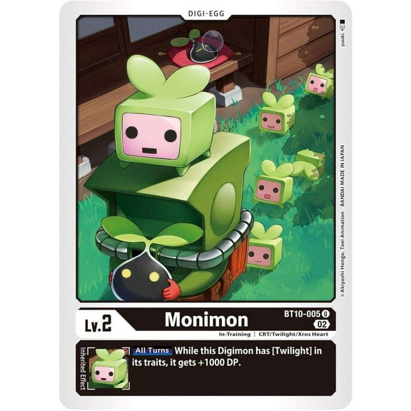 Digimon Xros Encounter Uncommon Monimon BT10-005