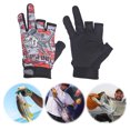 thumbnail image 4 of Guantes Sin Dedos Protección Solar Con 3 Cortados Pesca Antideslizantes Kayak en, 4 of 9