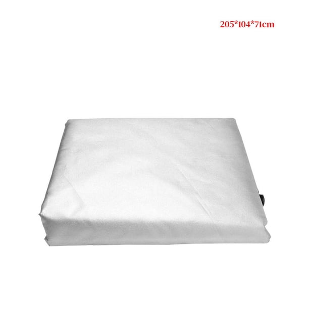 Funda para muebles para exterior, interior, mesa, sofá, silla, protector, impermeable, a prueba de rayos UV, a prueba de viento, cubierta antipolvo, 205x104x71cm Noticed HA001768-12