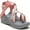 Aerial Rosette, variant on Chaco Z/2 Adjustable Strap Classic Sandal Women