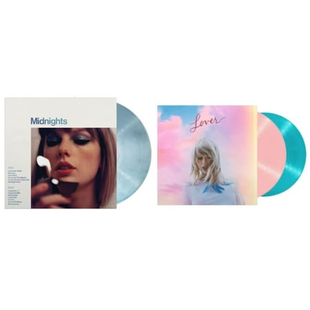 Midnights (X) (Moonstone Blue LP Vinyl) & Lover
