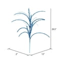 thumbnail image 4 of Vickerman QG192412 29 in. Turquoise Glitter Harvest Spray - 6 per Bag, 4 of 4
