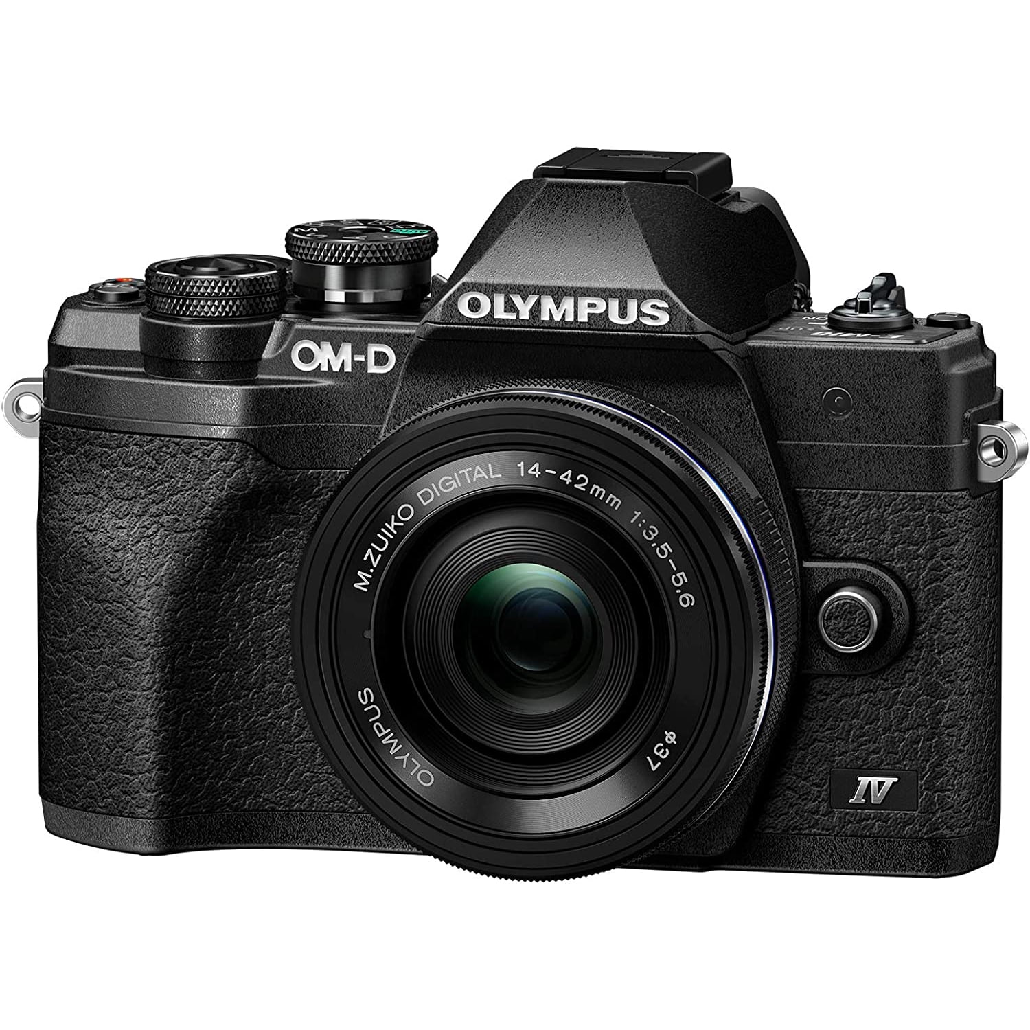 OM Digital Solutions OM-D E-M10 Mark IV 20MP Camera with M.Zuiko ED 14-42mm Lens (V207132BU000)