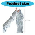 thumbnail image 5 of Ice Silk Long Gloves Fingerless Arm Sleeves Outdoor Sport Arm Covers Summer Use, 5 of 9