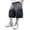 E9-Black, variant on Uobin Boy Baggy Jeans Shorts Kids Denim Shorts School Uniform Casual Short Jean Y2K Wide Leg Elastic Waist Fashion Jeans Jorts 5-15Y