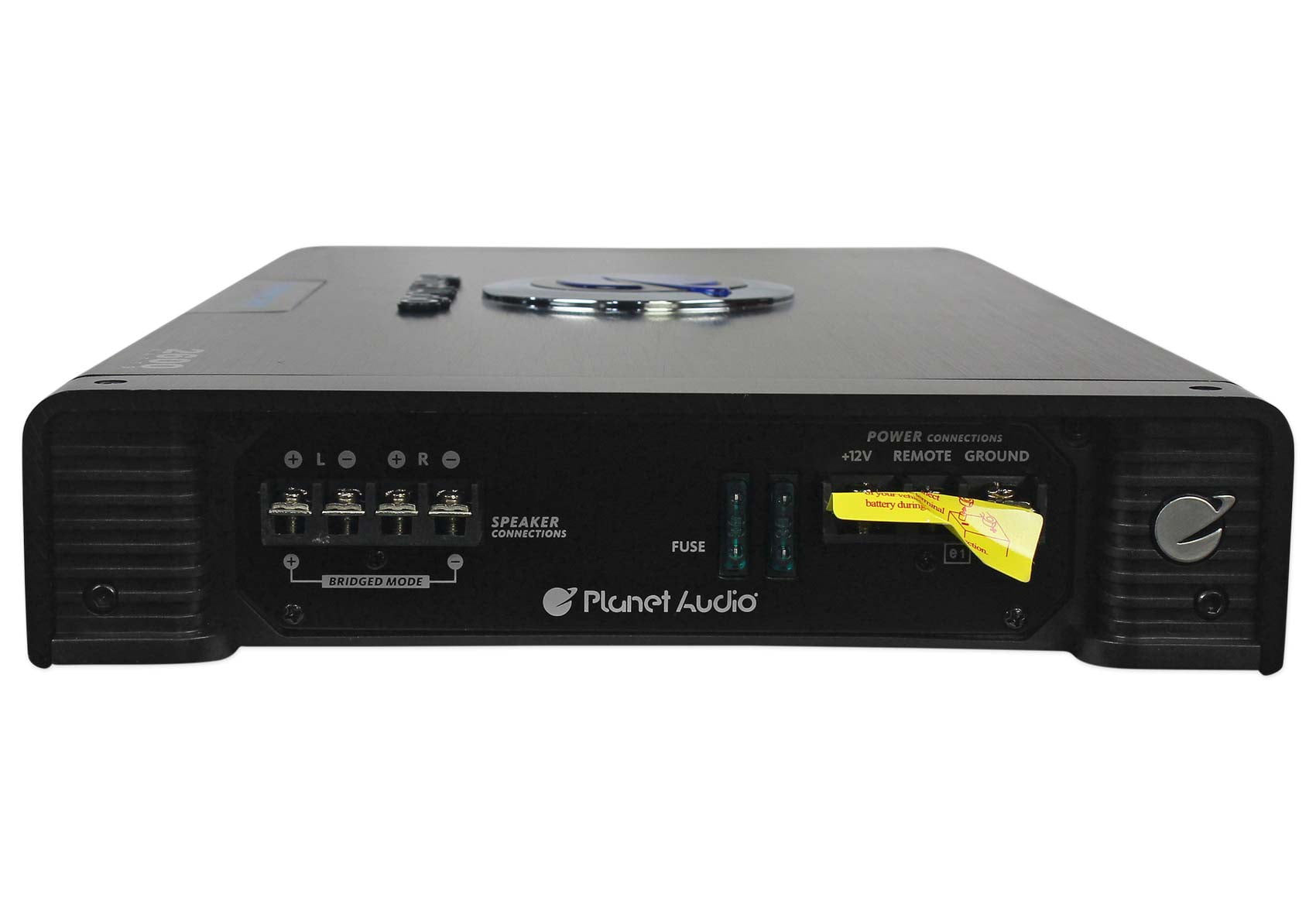Planet Audio Anarchy AC2600.2 2600 Watt 2 Channel Car Amplifier+Amp Kit+Remote