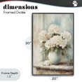 thumbnail image 4 of Stupell Industries Traditional Mantle Arrangement of Soft Blossoms Black Framed Giclee Art, 20 x 30, by Petals Prints Design, 4 of 8