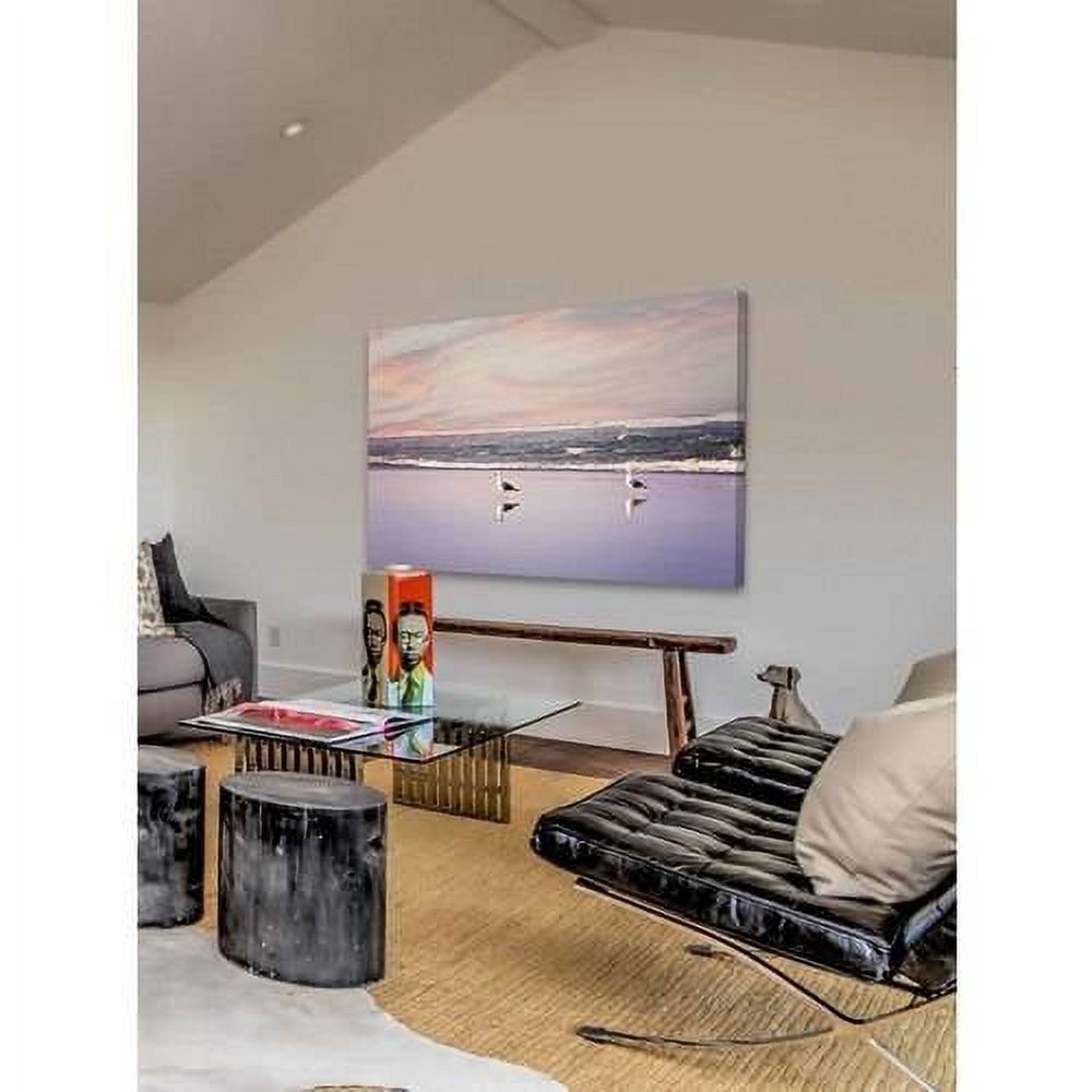 Marmont Hill "2 Seagulls" by Sylvia Cook Painting Print on Canvas