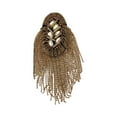thumbnail image 2 of Shoulder Brooch Tassels Rhinestones Jewelry Handmade Shiny Epaulet Clothes Decor, 2 of 8