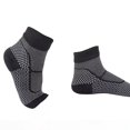 thumbnail image 1 of Calcetines de compresión para fascitis plantar para hombres y mujeres (3 pares). Las fundas ortopédicas para los pies con soporte para el arco/tobillo reducen la hinchazón y el dolor y la recuperació, 1 of 5
