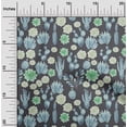 thumbnail image 2 of oneOone Cotton Poplin Twill Gray Fabric Cactus Sewing Fabric By The Yard Printed Diy Clothing Sewing Supplies 56 Inch Wide, 2 of 5