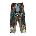 thumbnail image 6 of It Pennywise Horror Women's Pajama Pants, Comfy All Over Print Lounge Pants Casual Sleepwear with Pockets & Drawstring, 6 of 8
