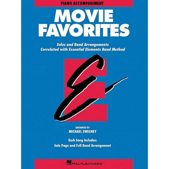 Essential Elements Movie Favorites: Piano Accompaniment (Paperback)